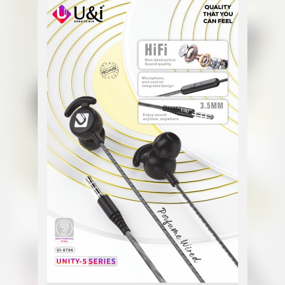 Thumbnail: U&i Flower Perfume Wired Earphones(Unity 5)