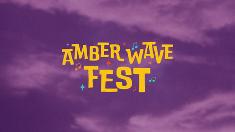 Amber Wave Festival Branding