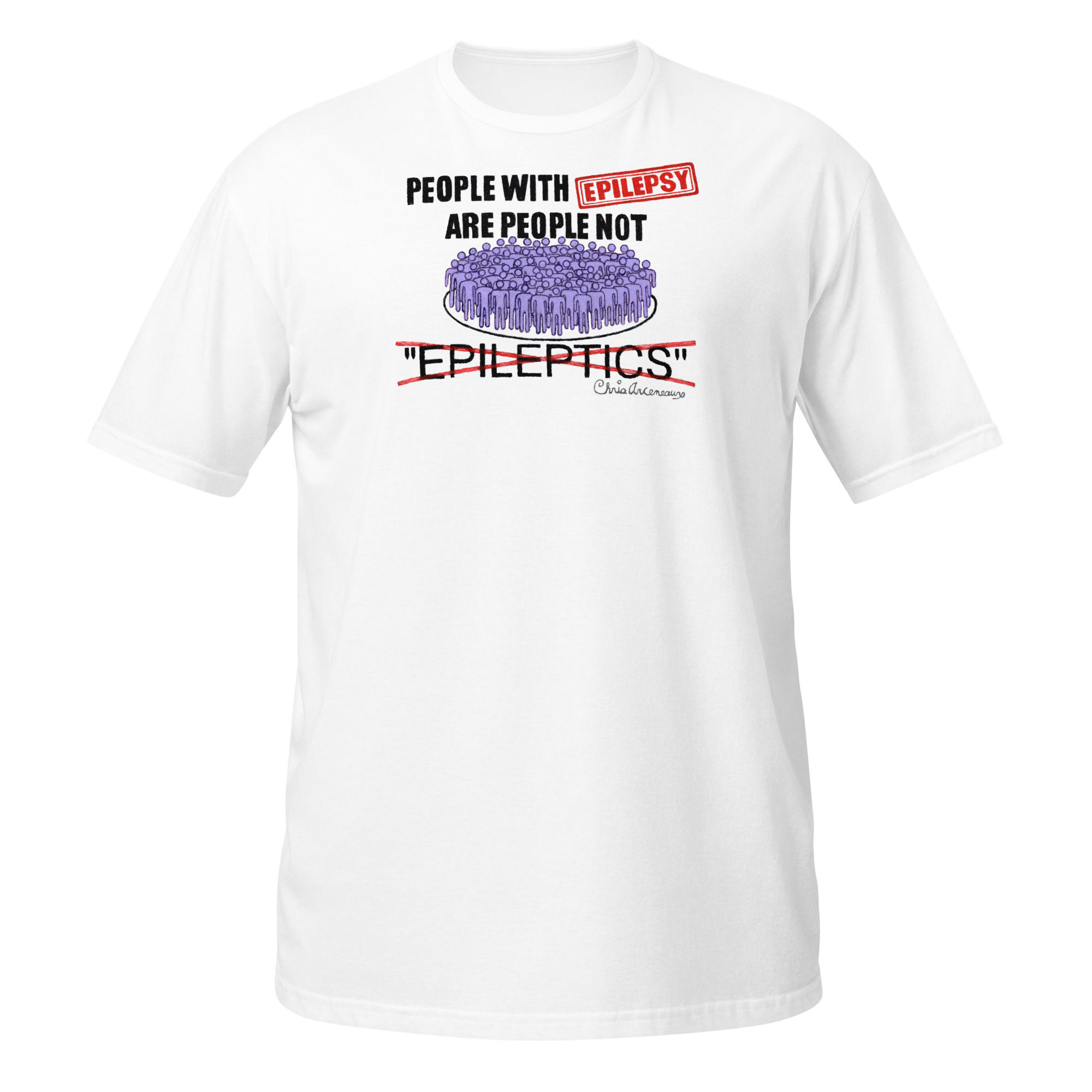 3 NOT EPILEPTICS Short-Sleeve Unisex T-Shirt