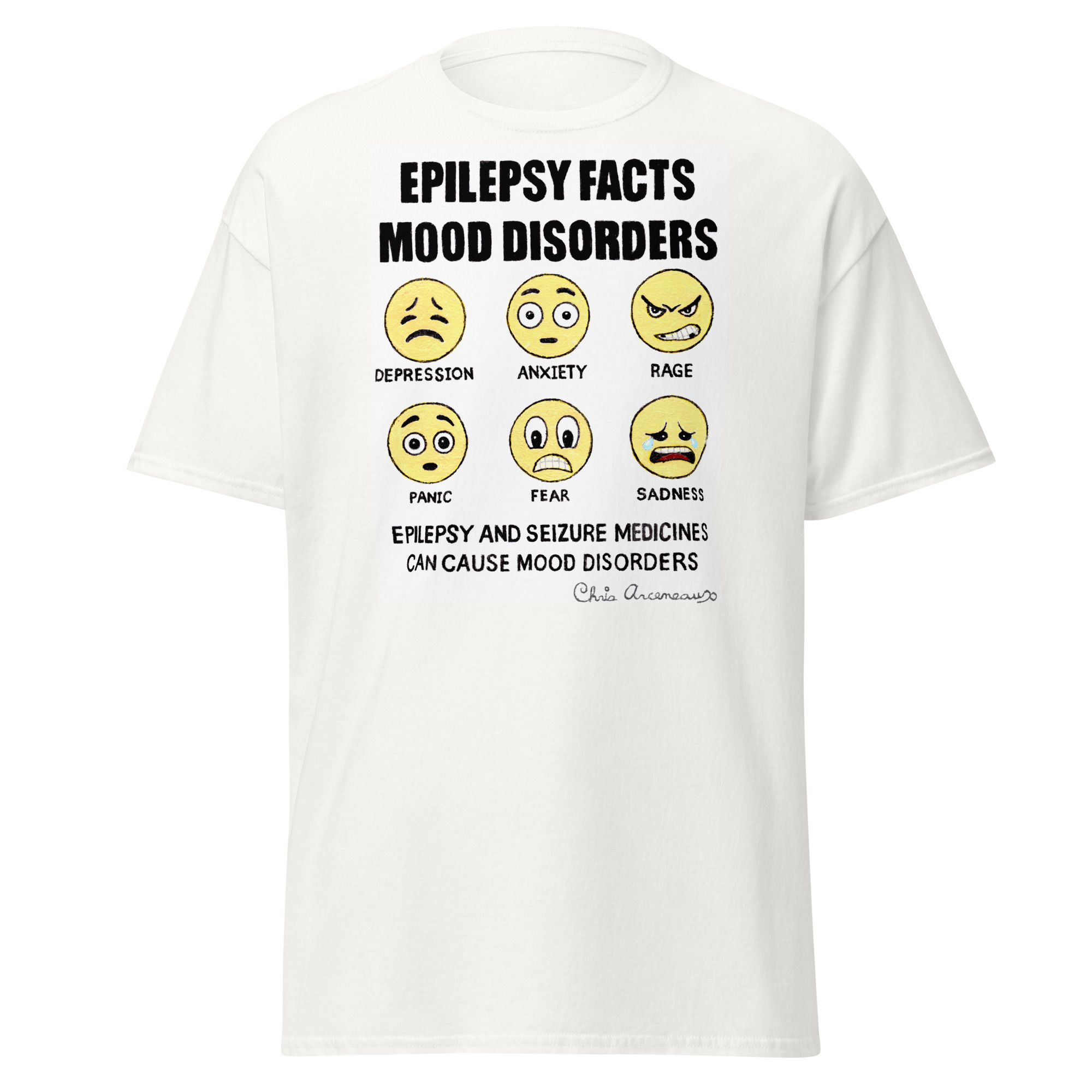 10 MOOD DISORDERS Unisex classic tee