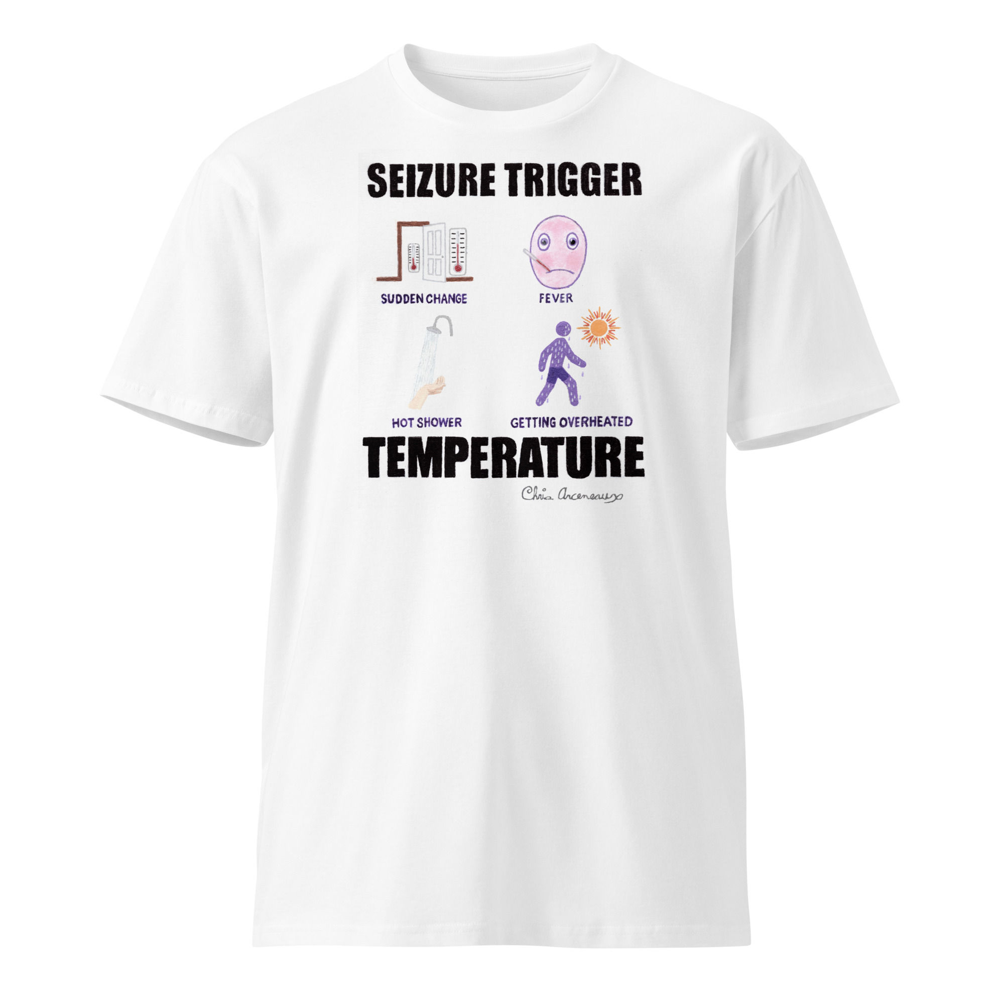 5 TEMPERTURE Unisex premium t-shirt
