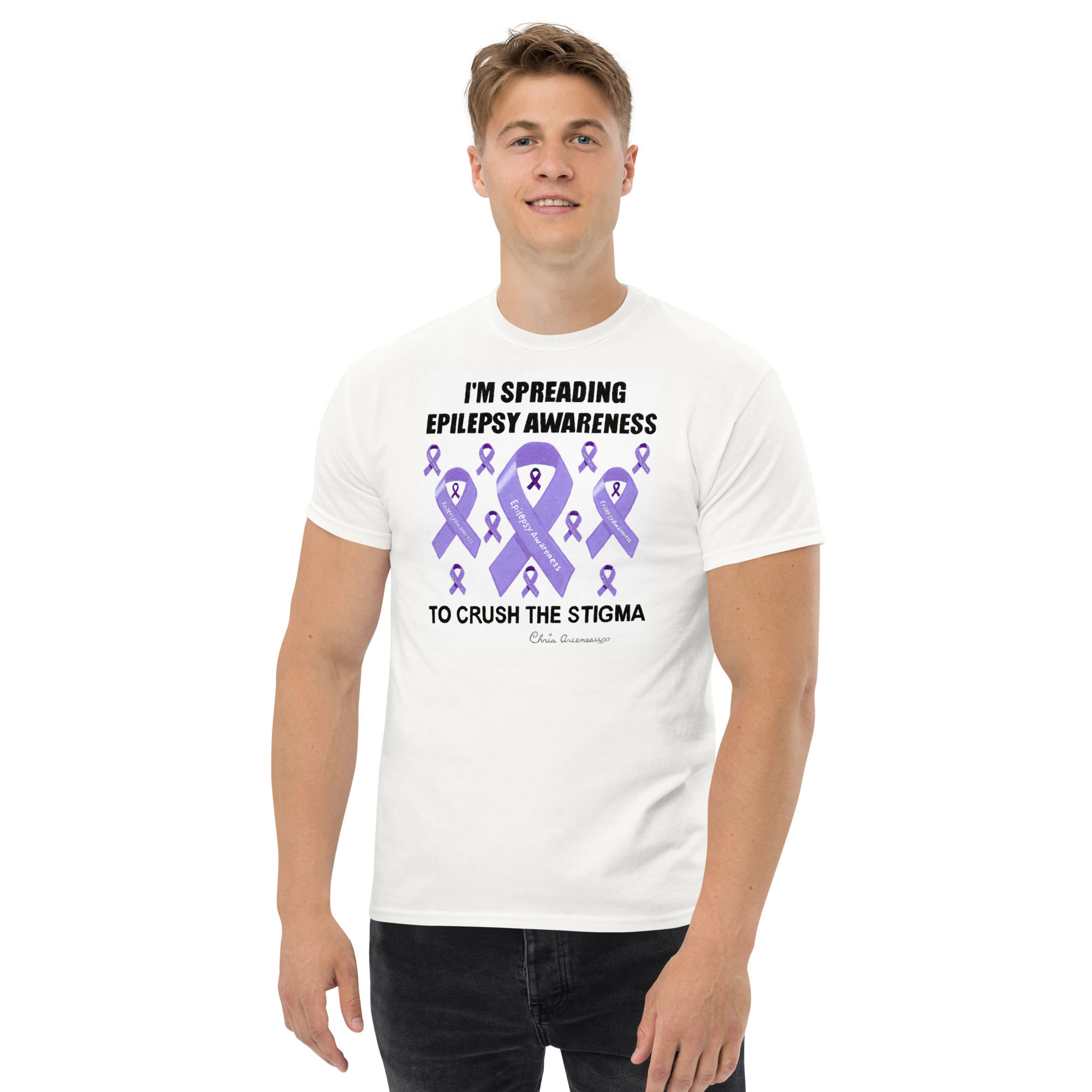 9 CRUSH THE STIGMA Unisex classic tee