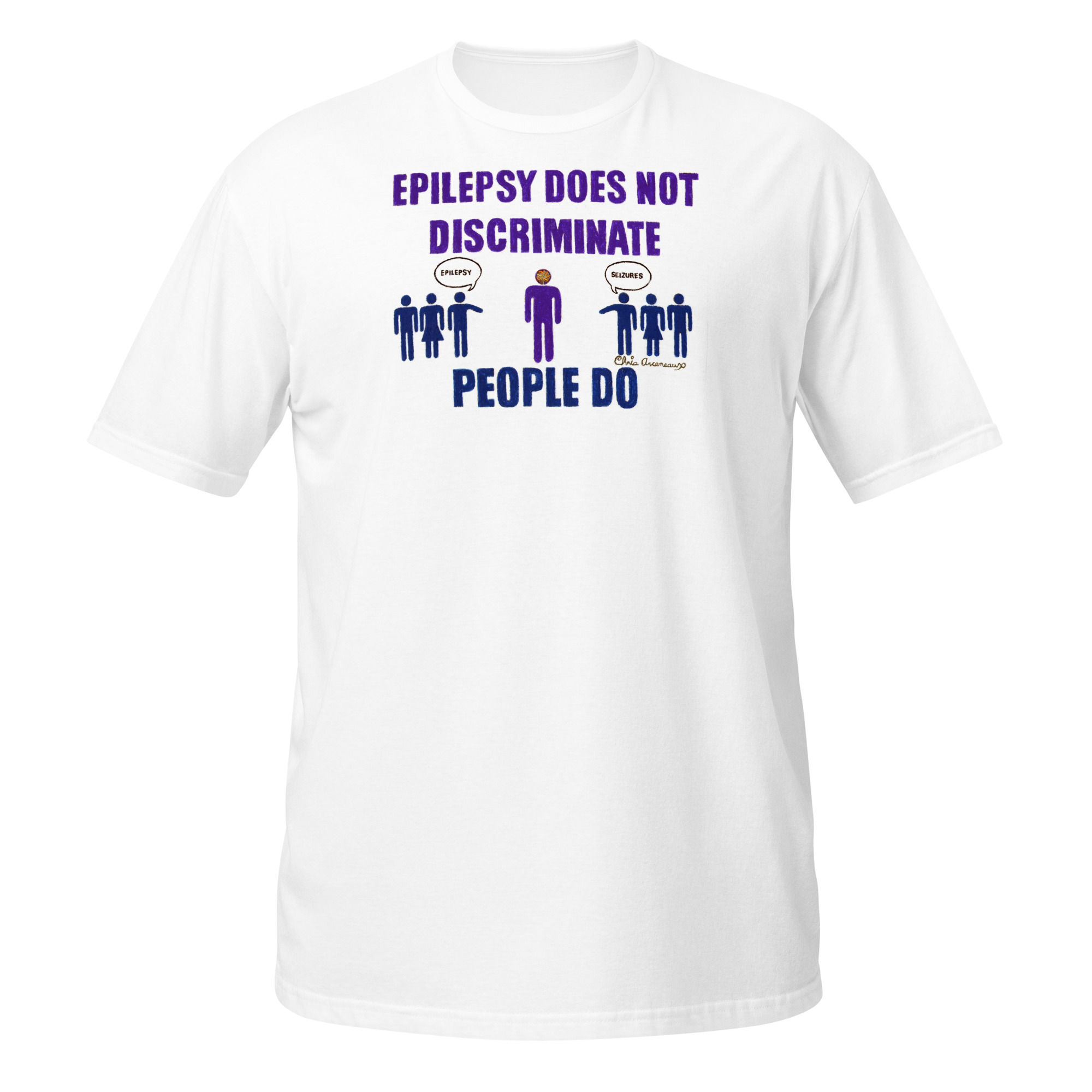 2 DISCRIMINATE Short-Sleeve Unisex T-Shirt
