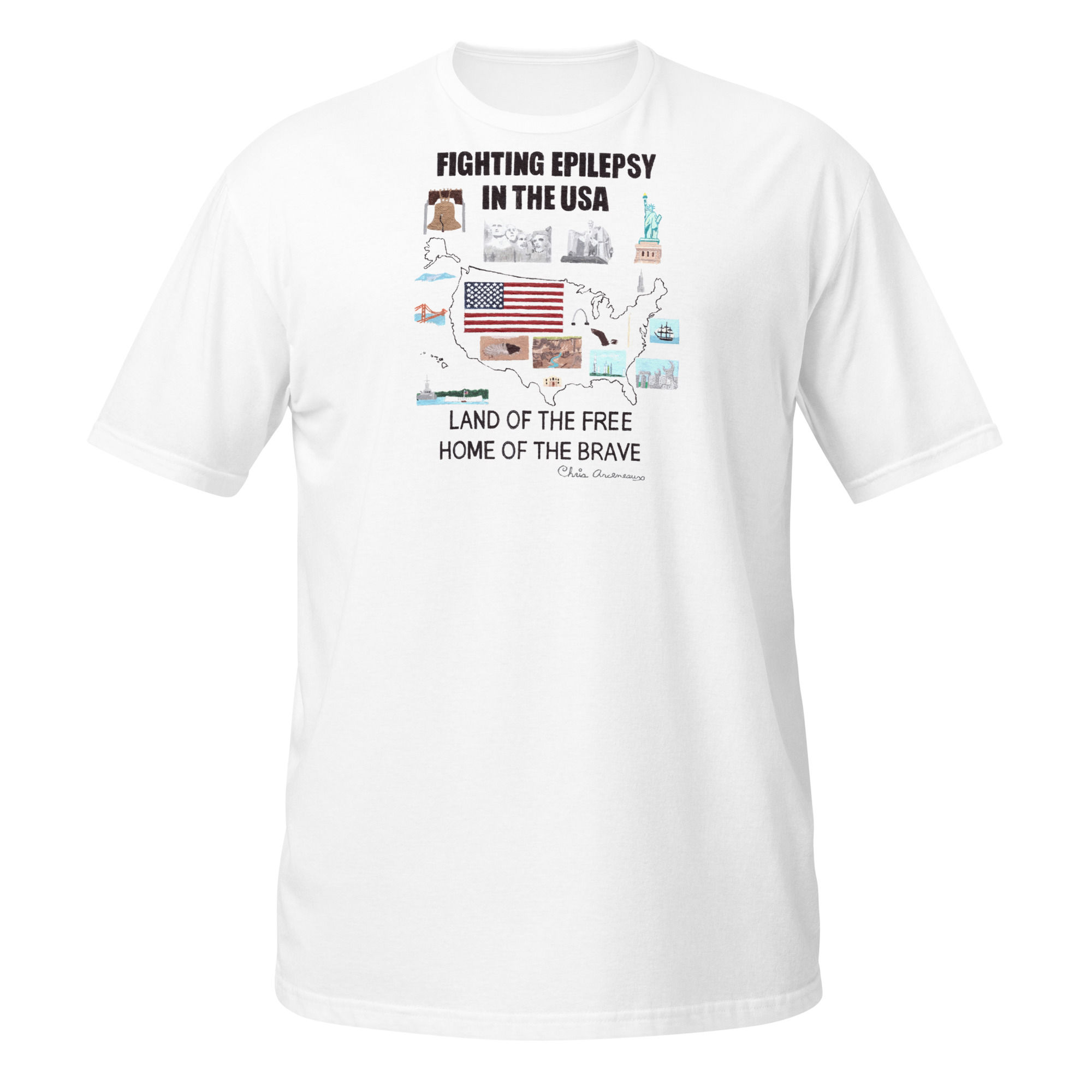 USA Short-Sleeve Unisex T-Shirt