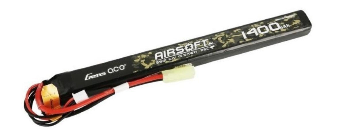 GENS ACE BATERIA LIPO 25C / 11.1V / 1400 / 3S1P