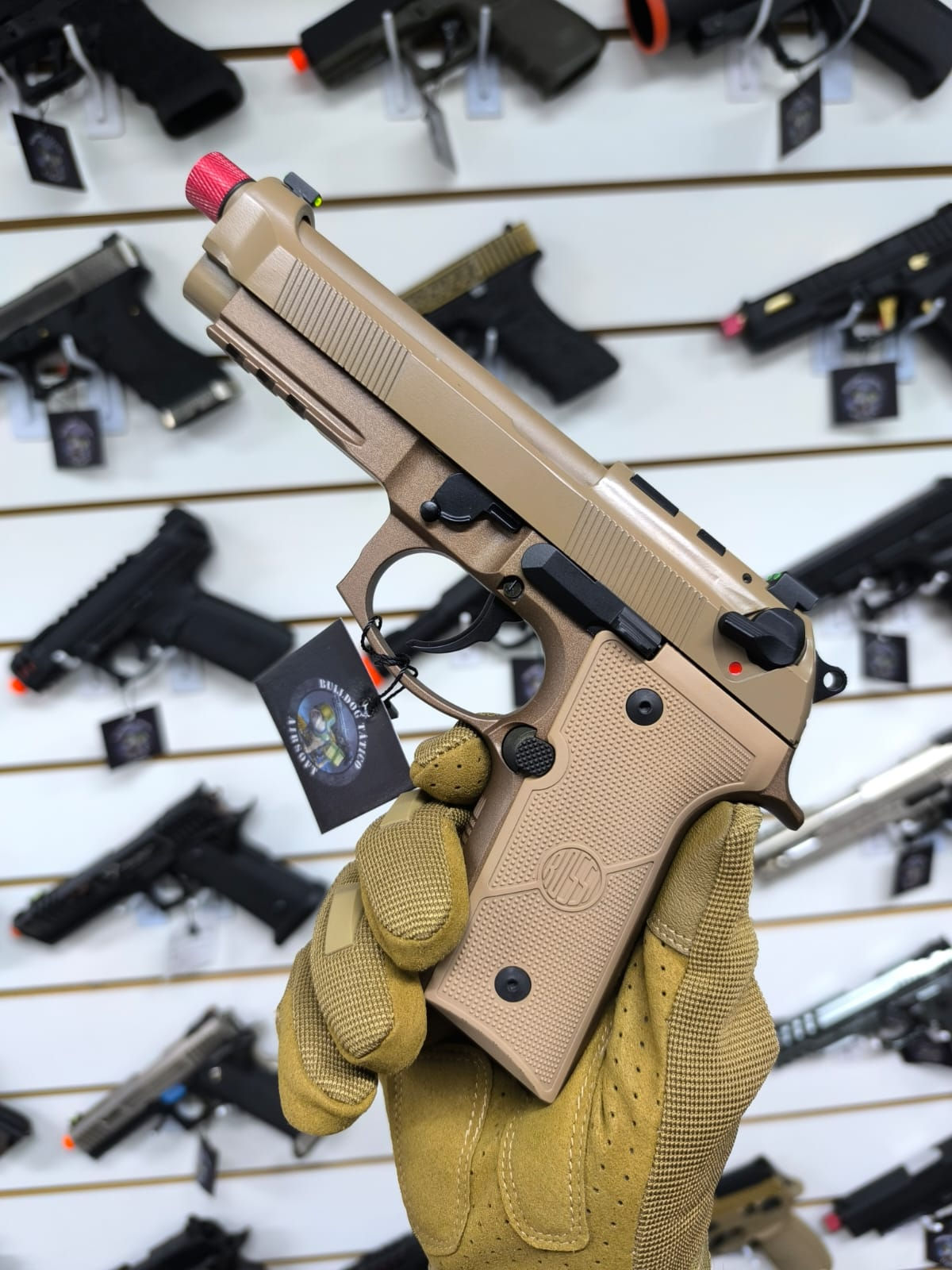 ROSSI M9A4 TAN GREEN GAS BLOWBACK 6MM