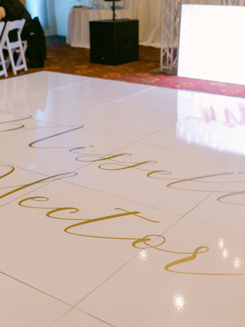 Dance floor at Tubac Golf Resort and Spa