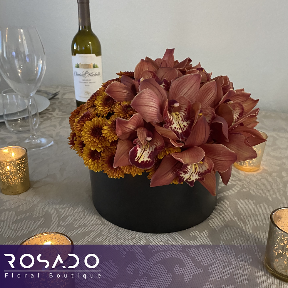 Autunno Autumn inspired floral arrangement