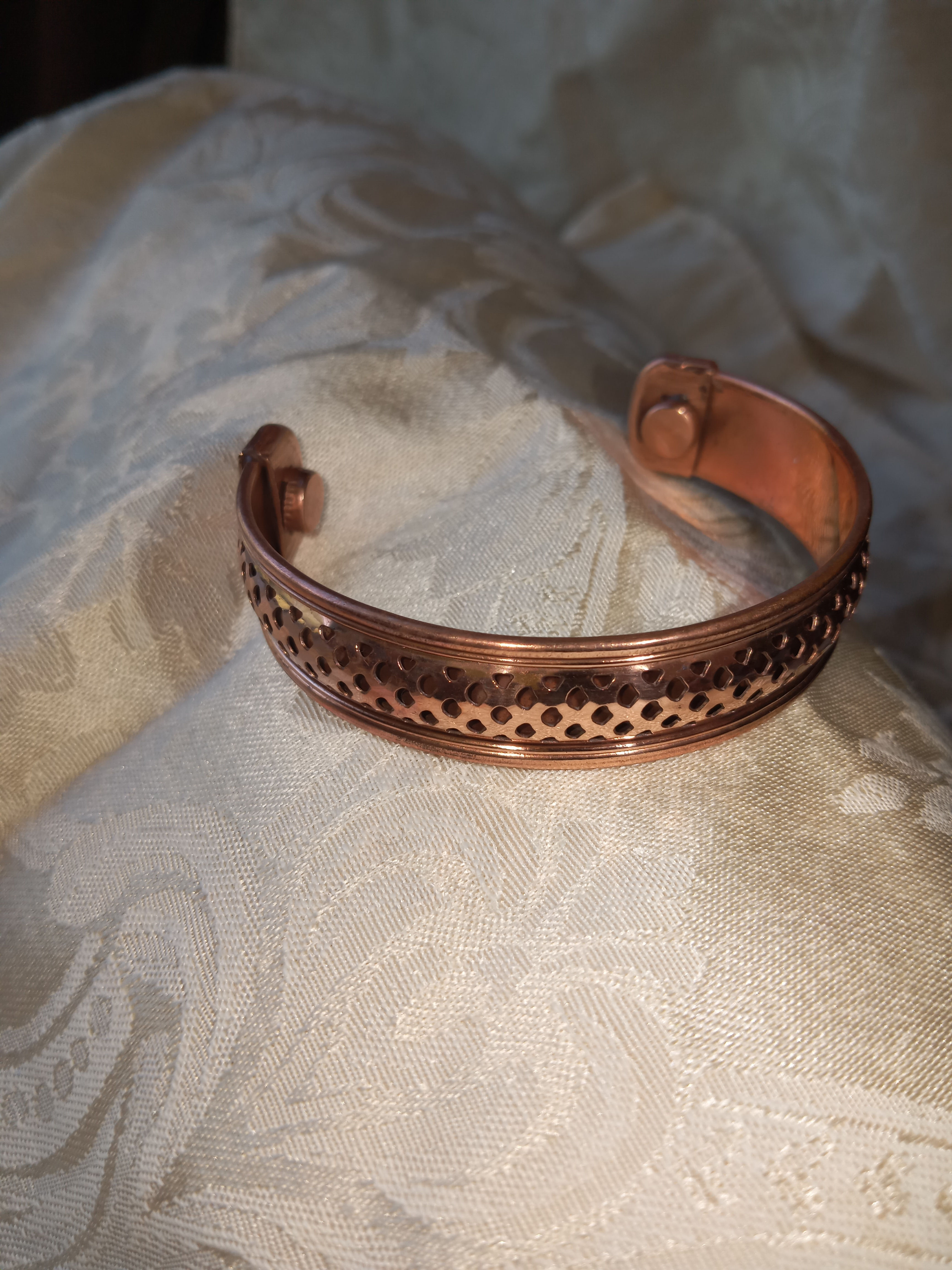 All copper cuff