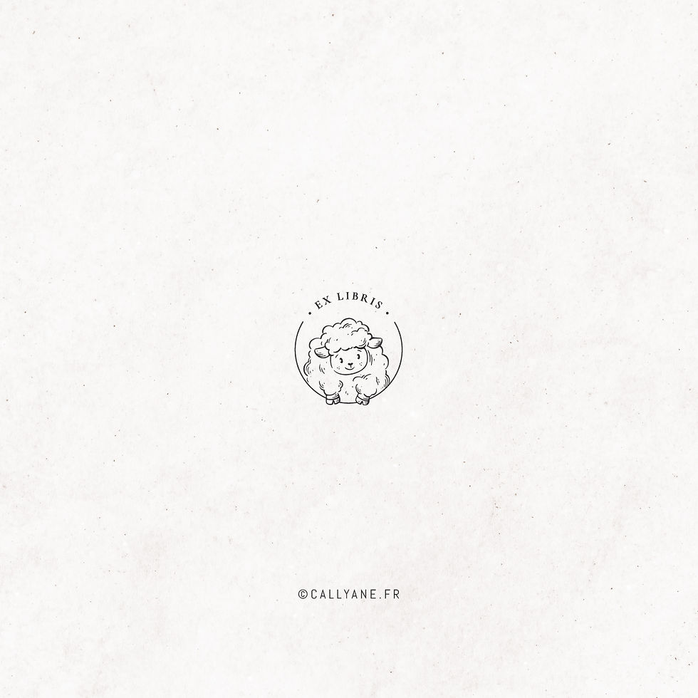 Miniature : Mouton 2 - Ex Libris vierge