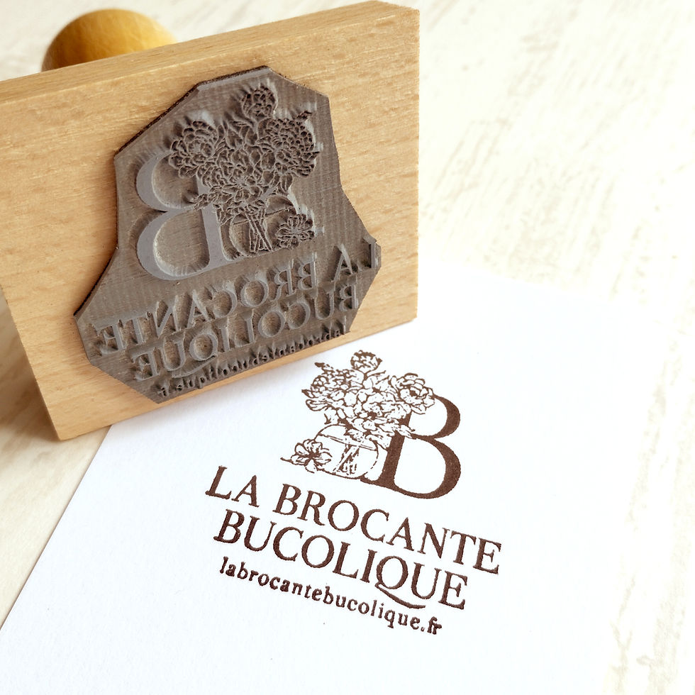 Miniature : TAMPON LOGO - Signature d'entreprise