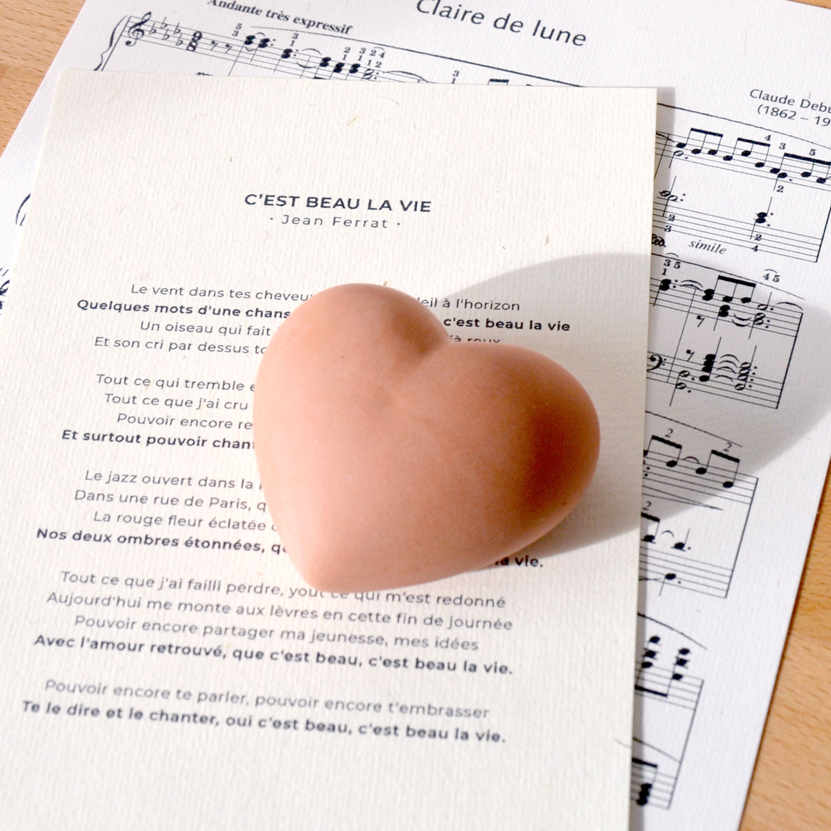 Coeur - Presse papier