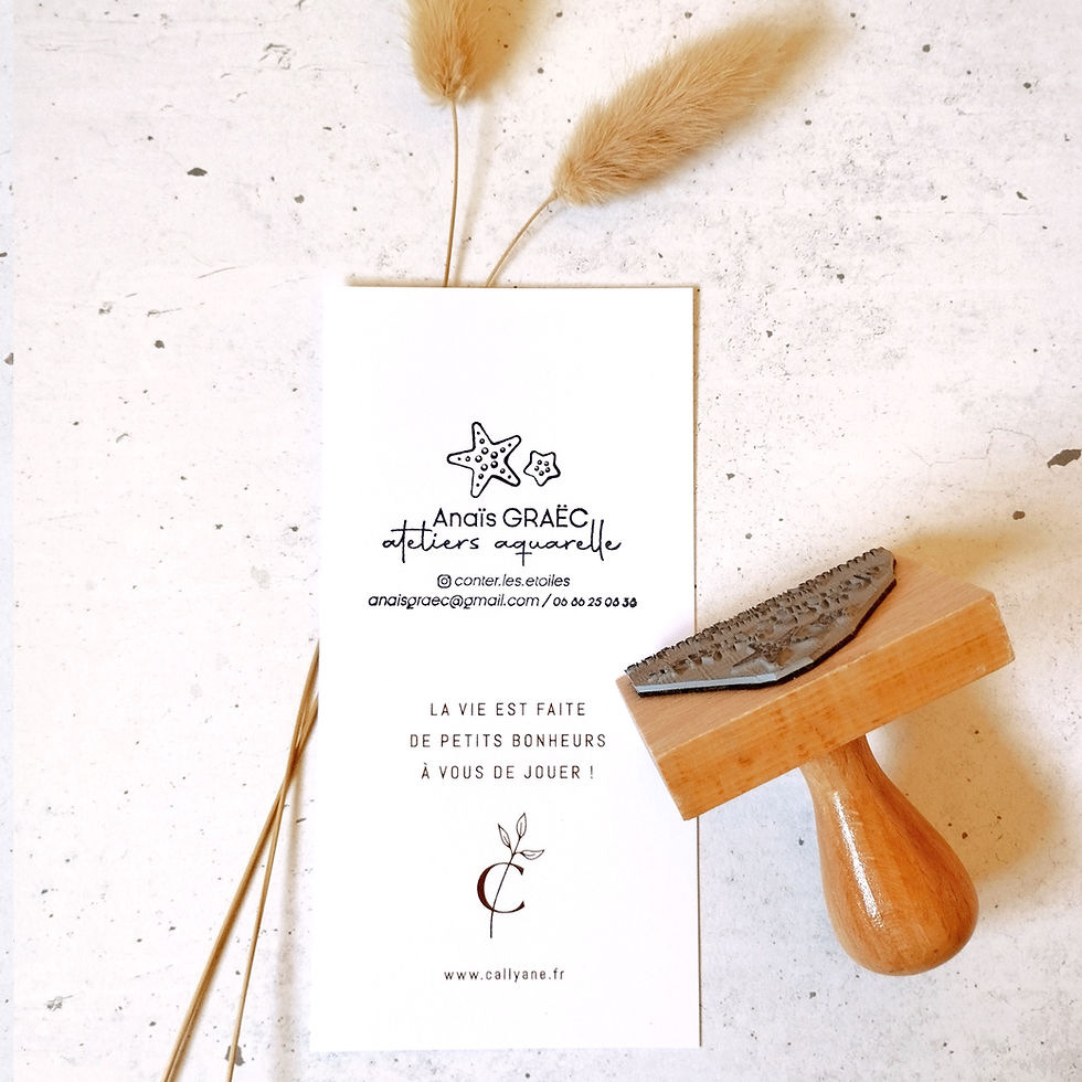 Miniature : TAMPON LOGO - Signature d'entreprise