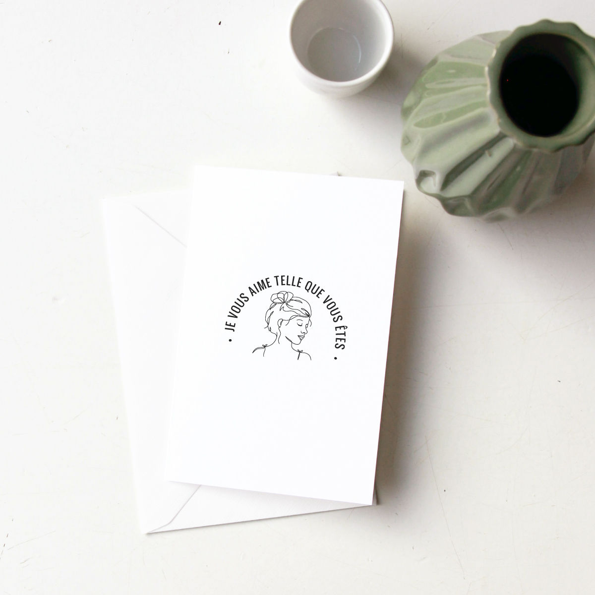 Telle que vous êtes - Tampon Humour