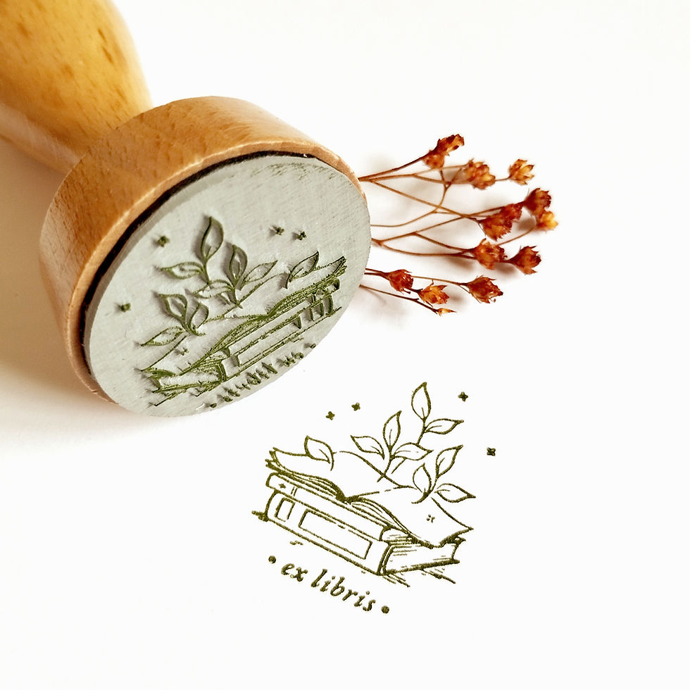 Miniature : Livre végétal 3 - Ex Libris vierge