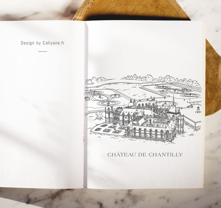 ILLUSTRATION MARIAGE CHÂTEAU DE CHANTILLY