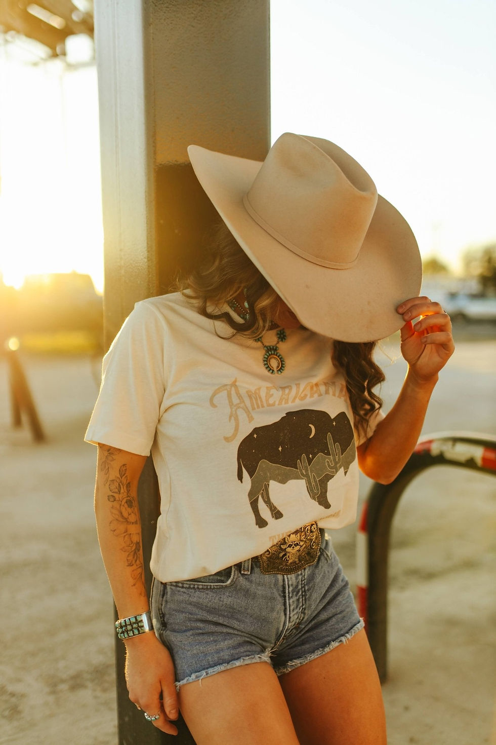 Thumbnail: Americana Wild West Graphic Tee