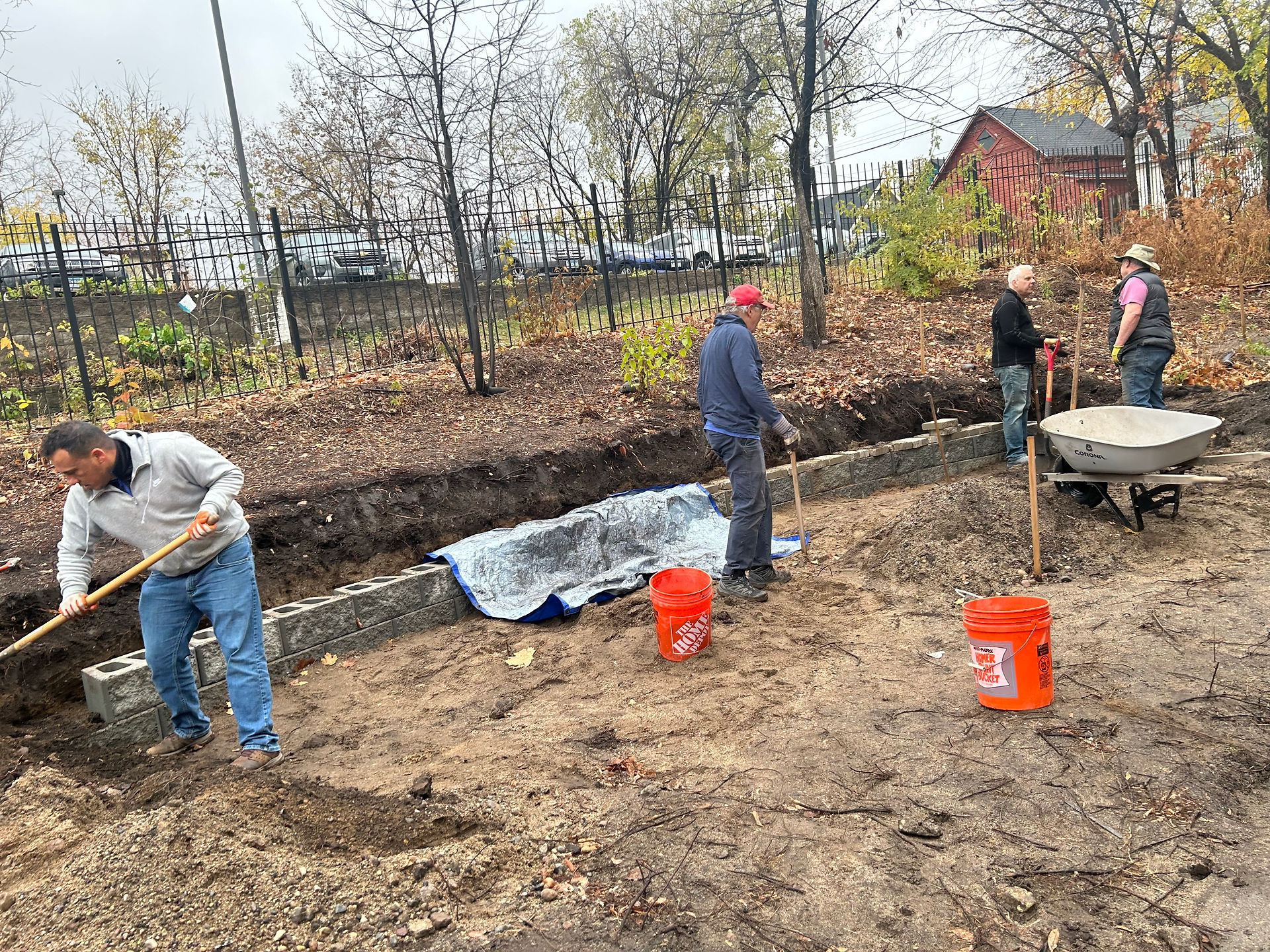 working on the wall #2