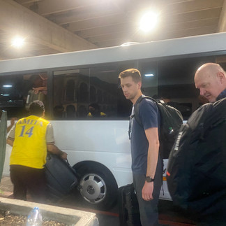 loading up our bagage