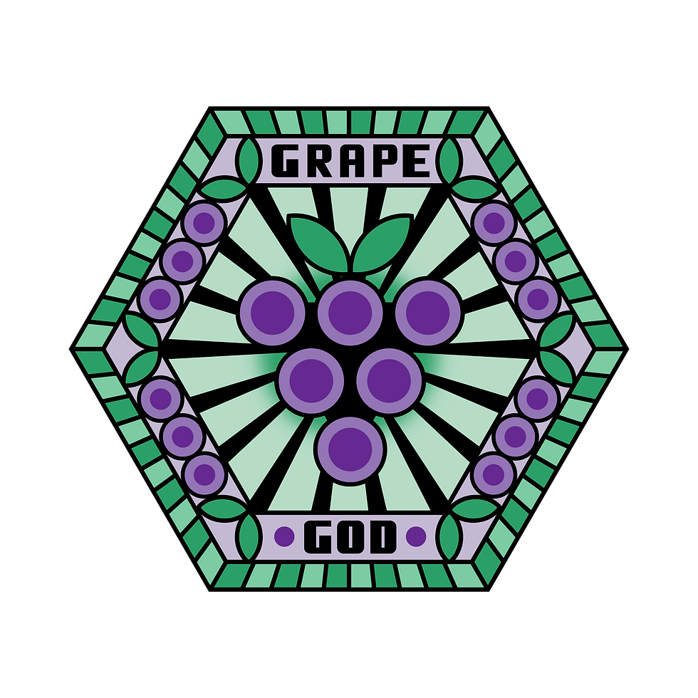 MENU Grape God Store