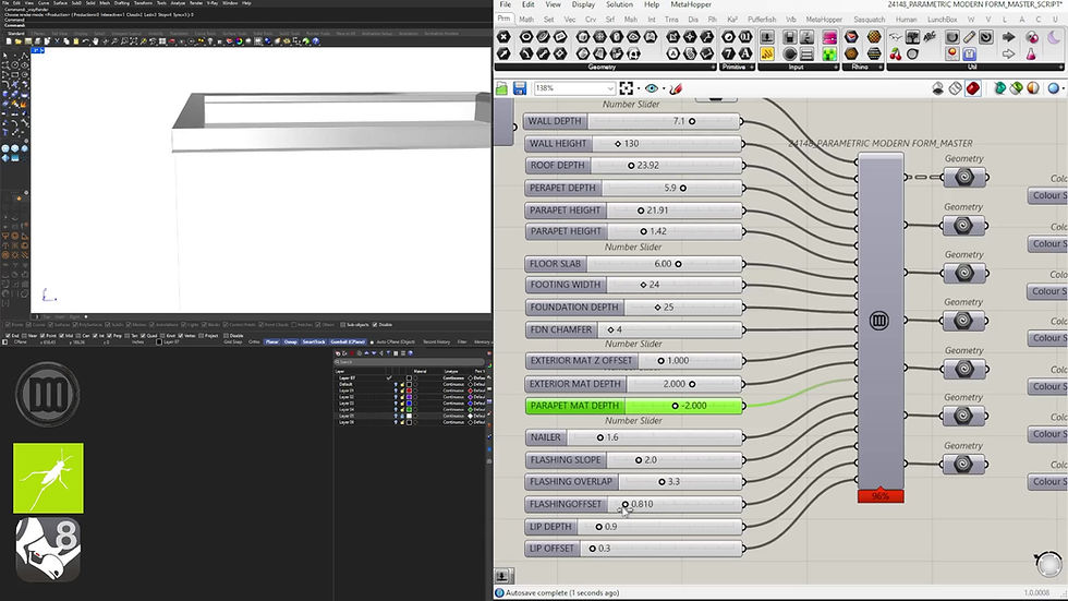Thumbnail: Parametric Architectural Modern Form on Any Base Curve