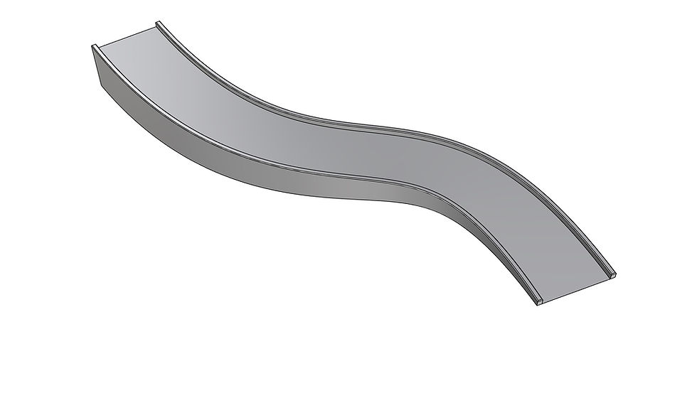 Thumbnail: Ramp with Curb from Curve or Polyline