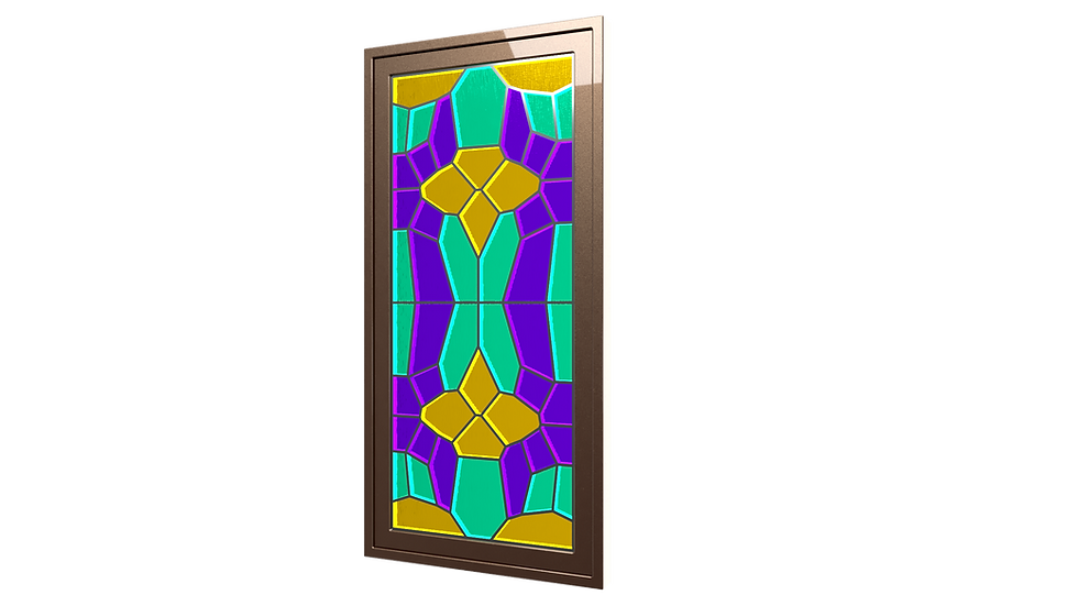 Thumbnail: Parametric Stained Glass Window