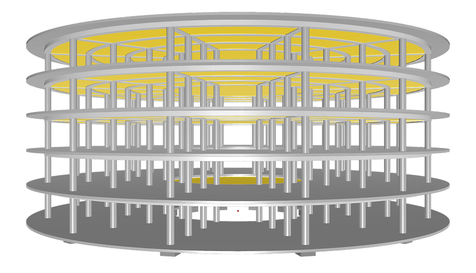 Thumbnail: Parametric Multi Floor Building Radial Structure and Form