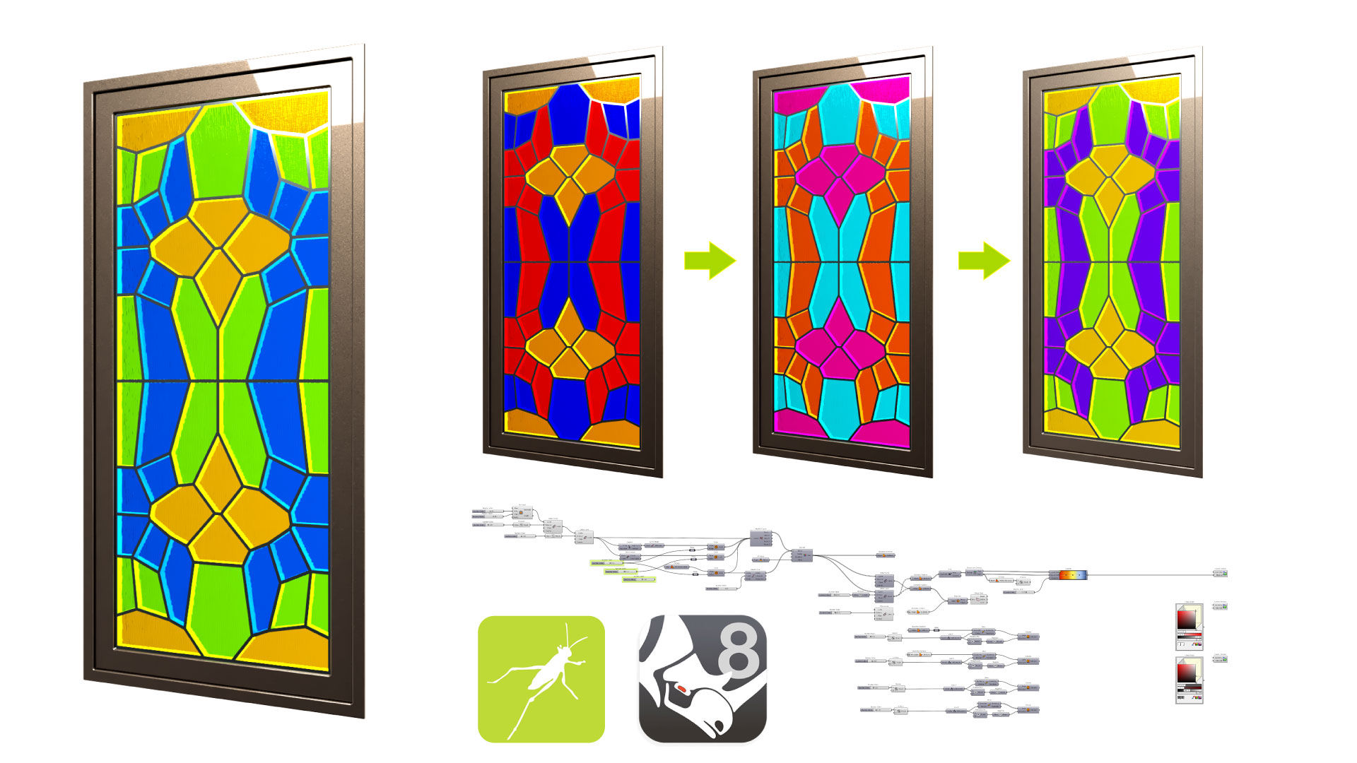 Parametric Stained Glass Window