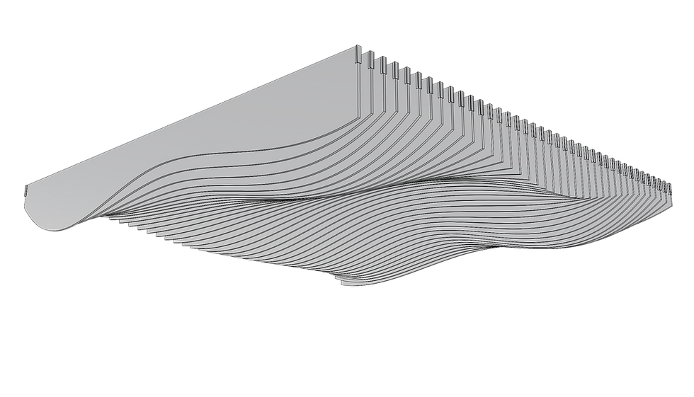 Thumbnail: Parametric Ceiling Design Contour Array