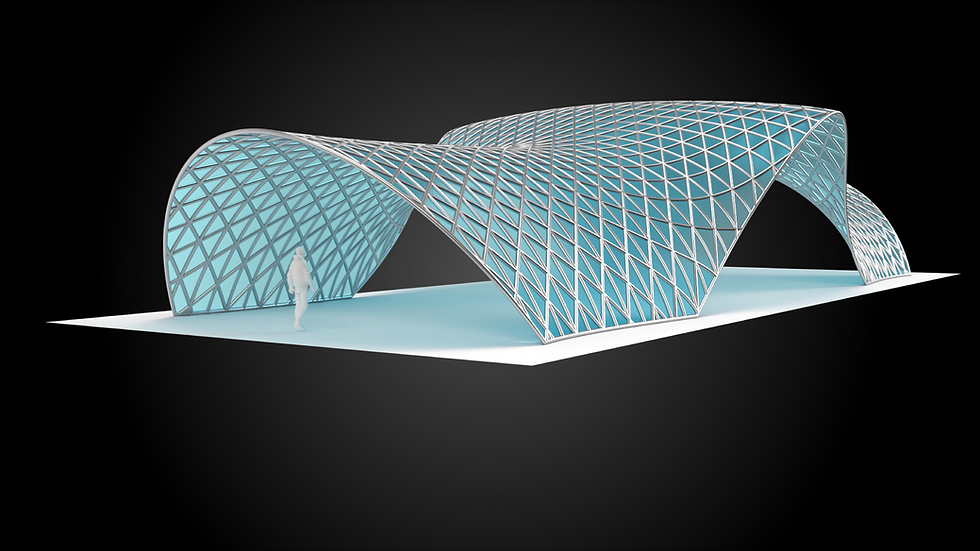 Thumbnail: Woven Kagome Diagonal Pattern on ANY surface