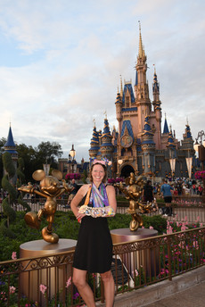 PhotoPass photo with Dopey Medals
