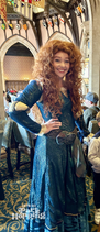 Merida at Cinderella's Royal Table
