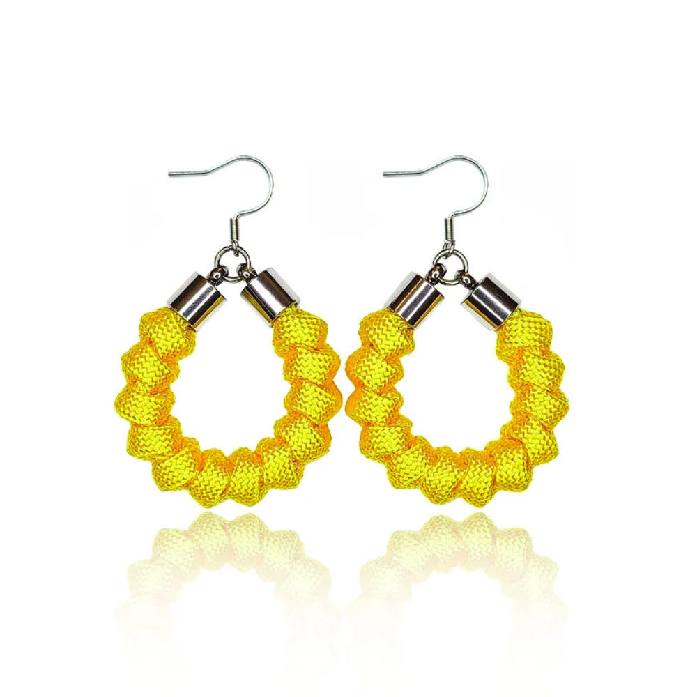 Soleil fülbevaló - sárga