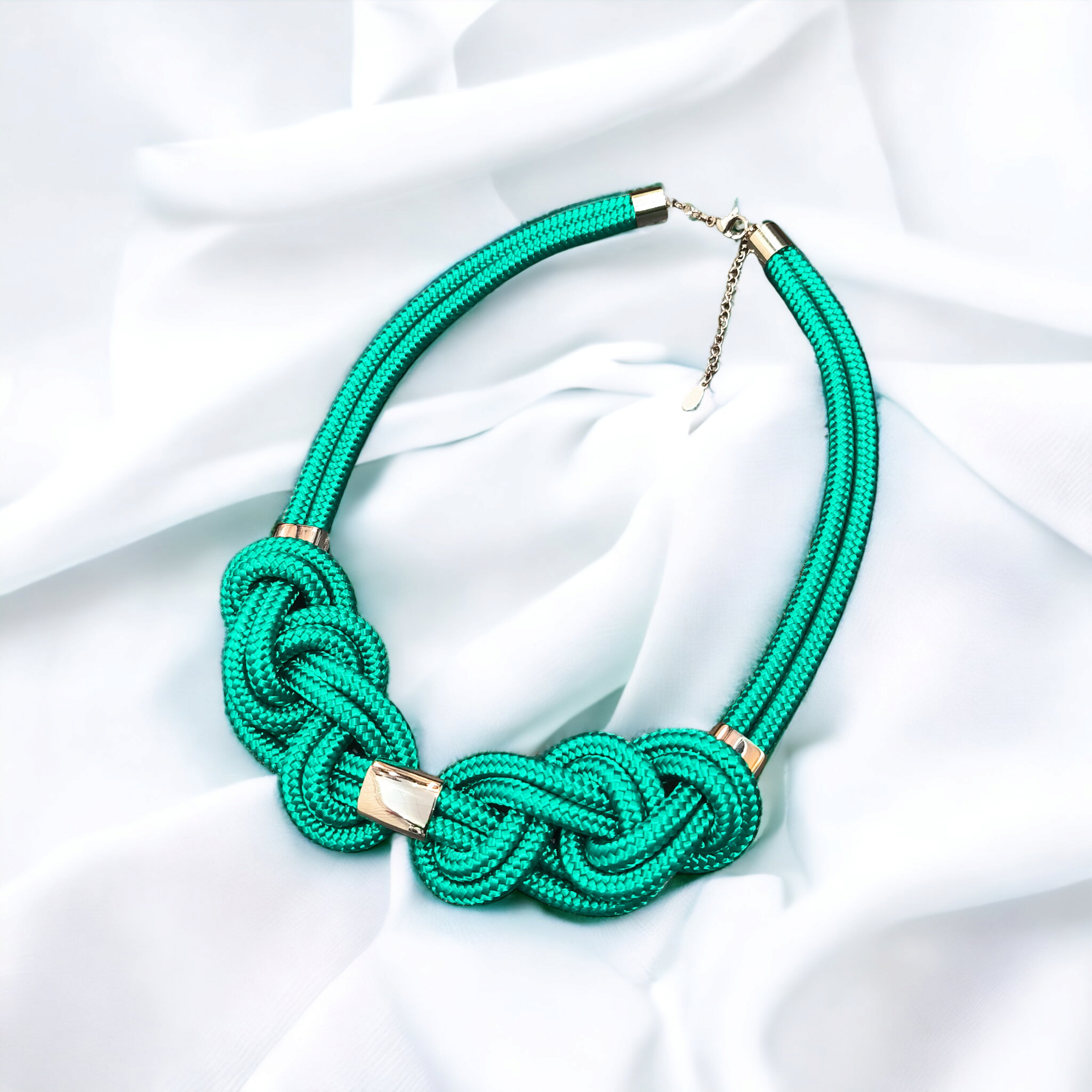 Elia nyaklánc - smaragdzöld