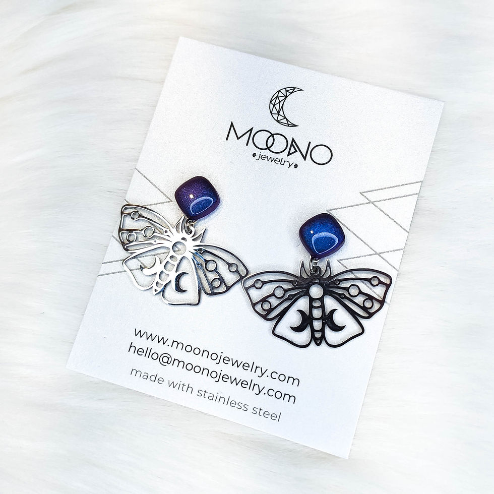 Thumbnail: Butterfly earrings