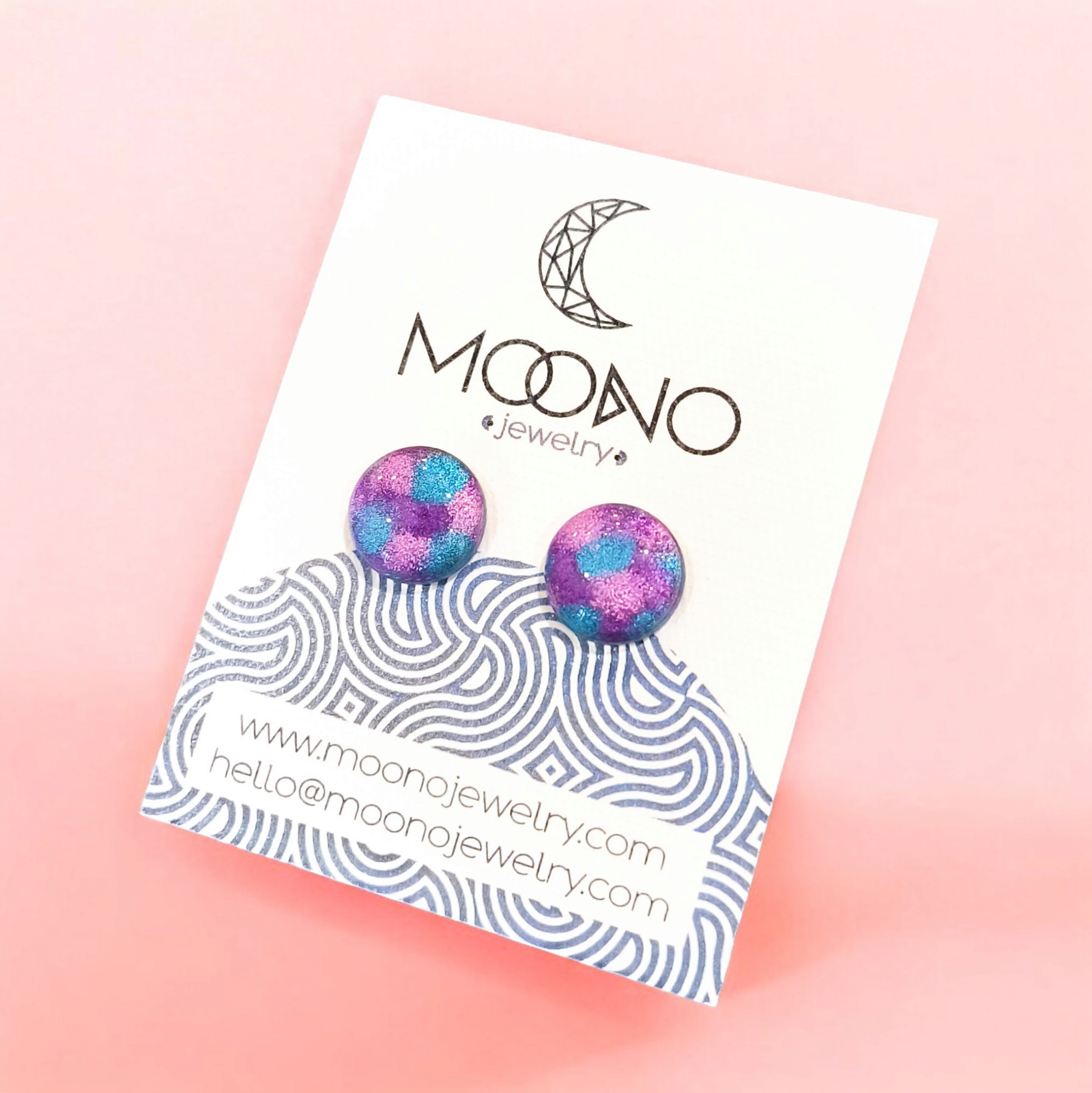 Galaxy mix 3. bedugós pötty fülbevaló