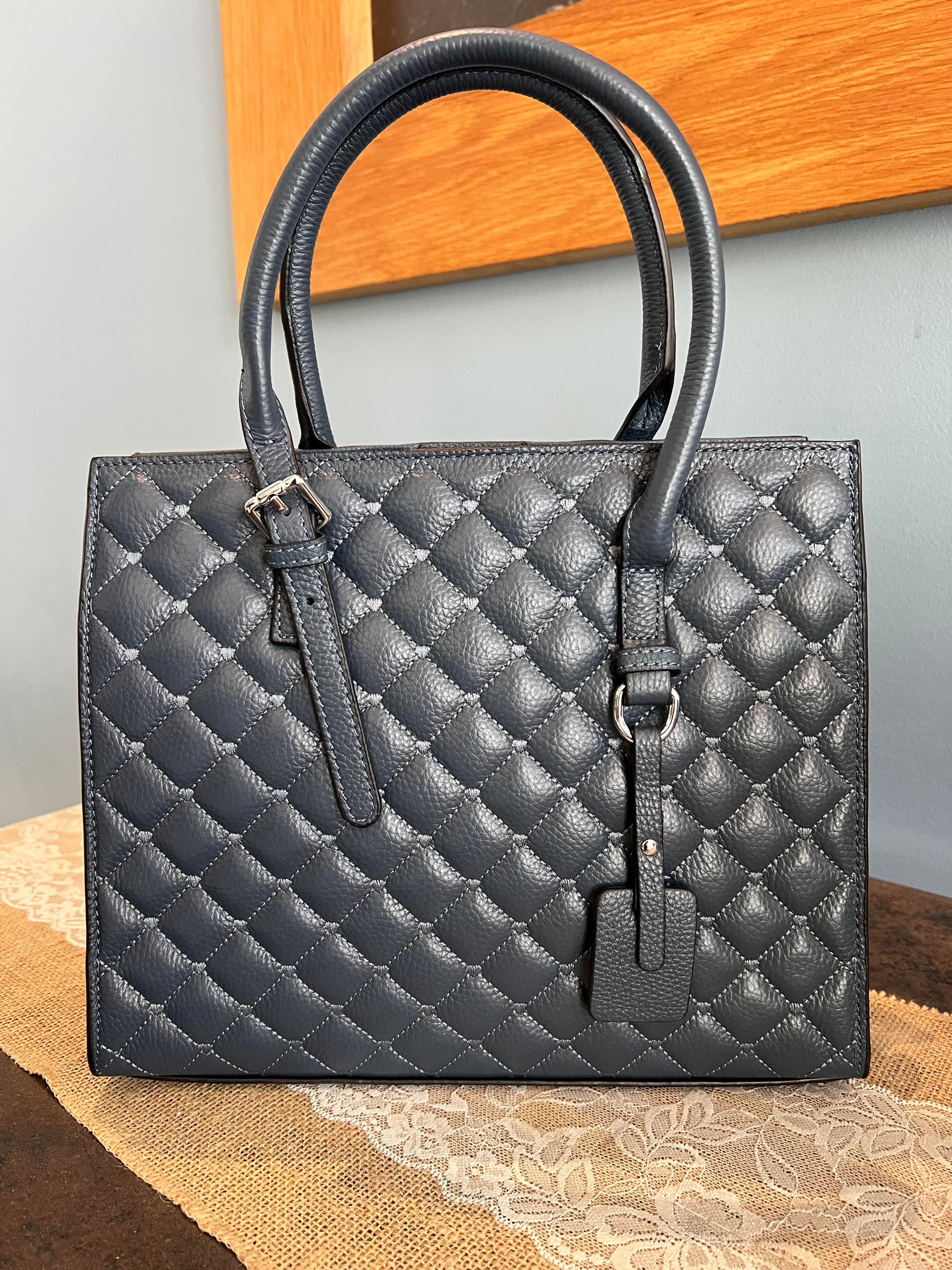 "CAMILLE" leather bag