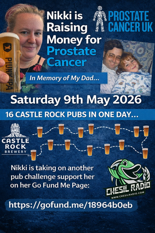 Daughter Honours Dad with 16-Pub Nottingham Challenge for Prostate Cancer UK