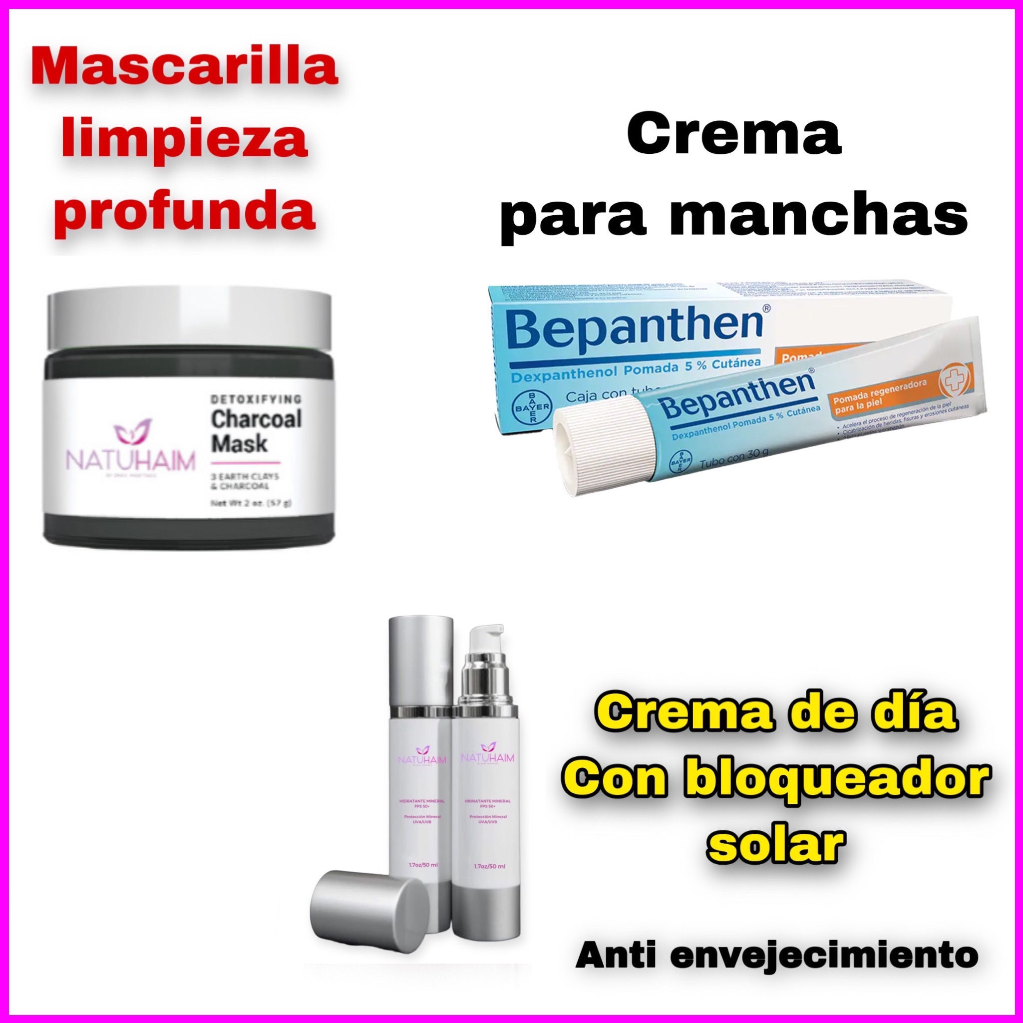 Paquete completo para la hiperpigmentacion - Manchas