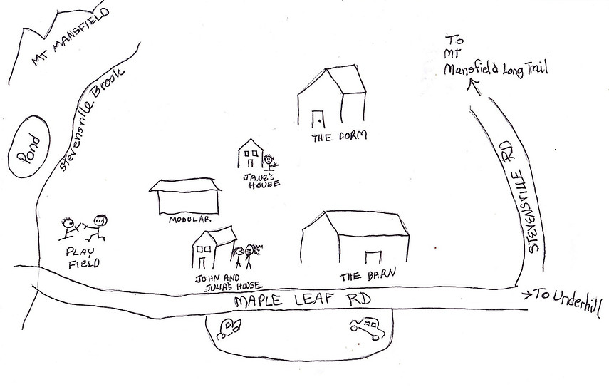 Map of the Buildings