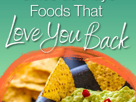 Corn chips and guacamole