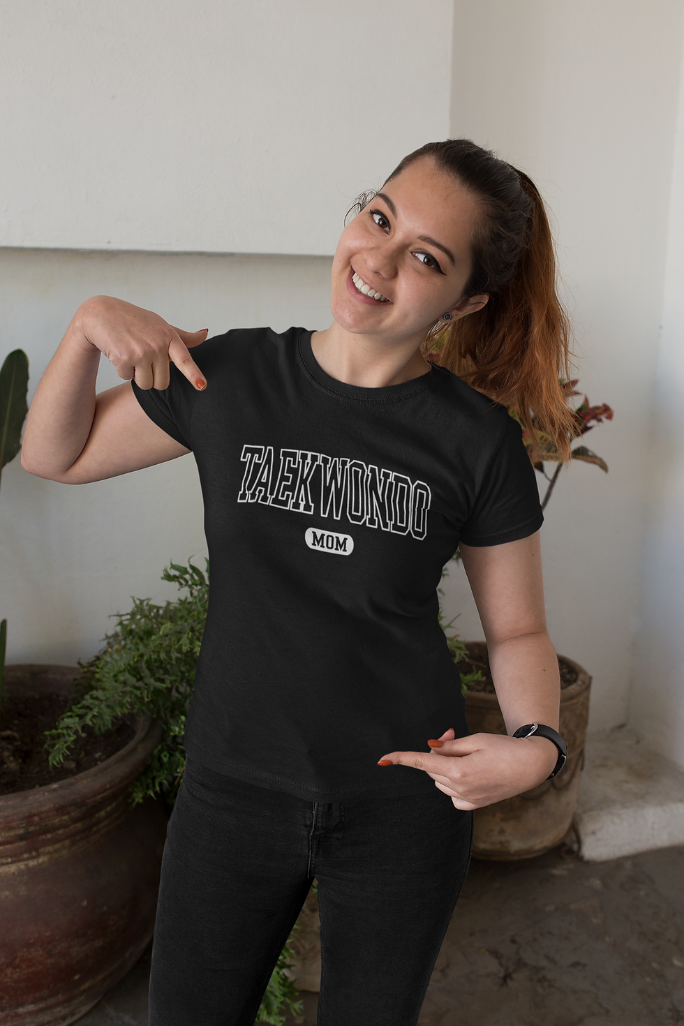 Proud Taekwondo Mom T-shirt