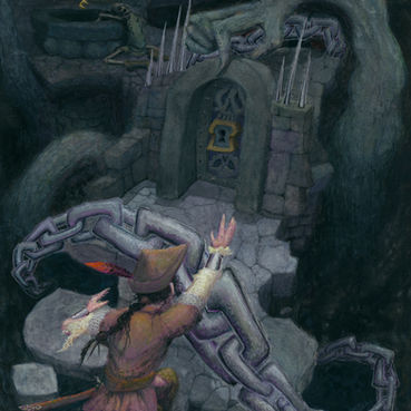 No Escape | Gouache | USA