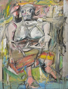 Woman I by Willem de Kooning from his Women Artwork series