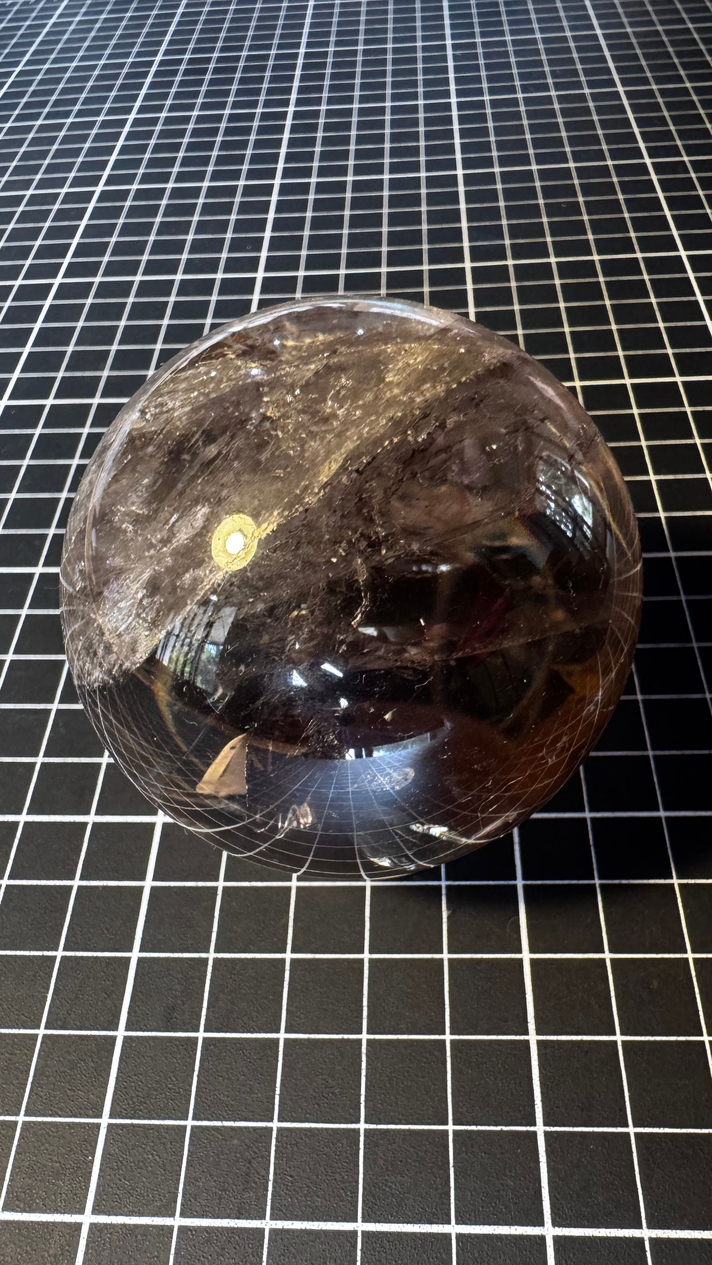 Esfera de Quartzo Fumê 