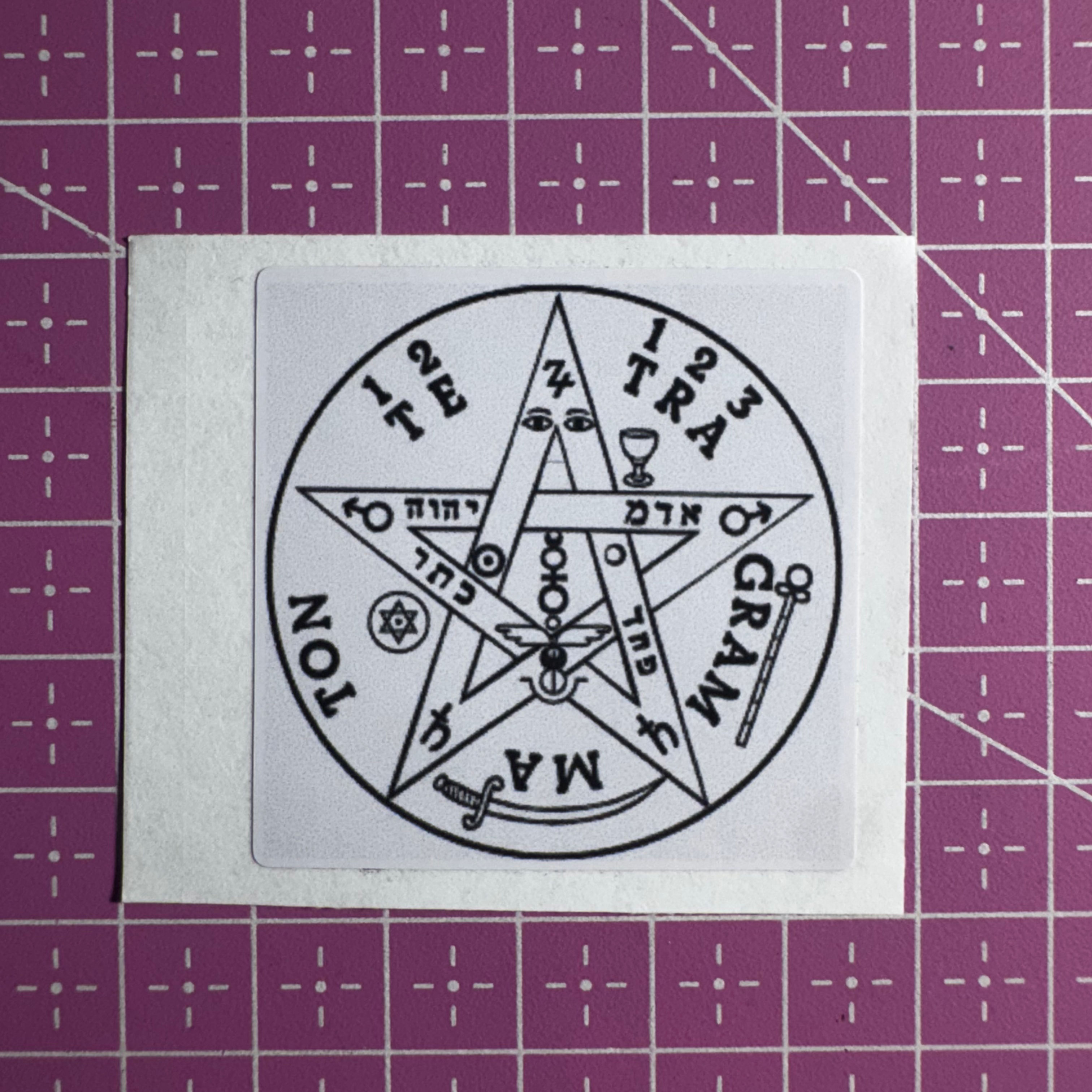 Adesivo Tetragramaton