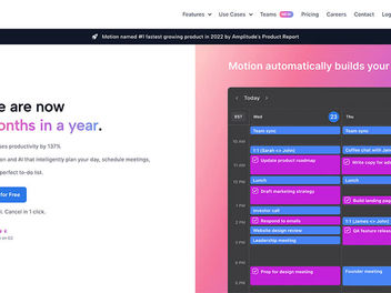 Motion Review: Real User Experience in Task Management