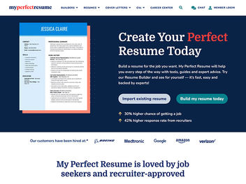 MyPerfectResume Review: Expert Resume Builder Opinion