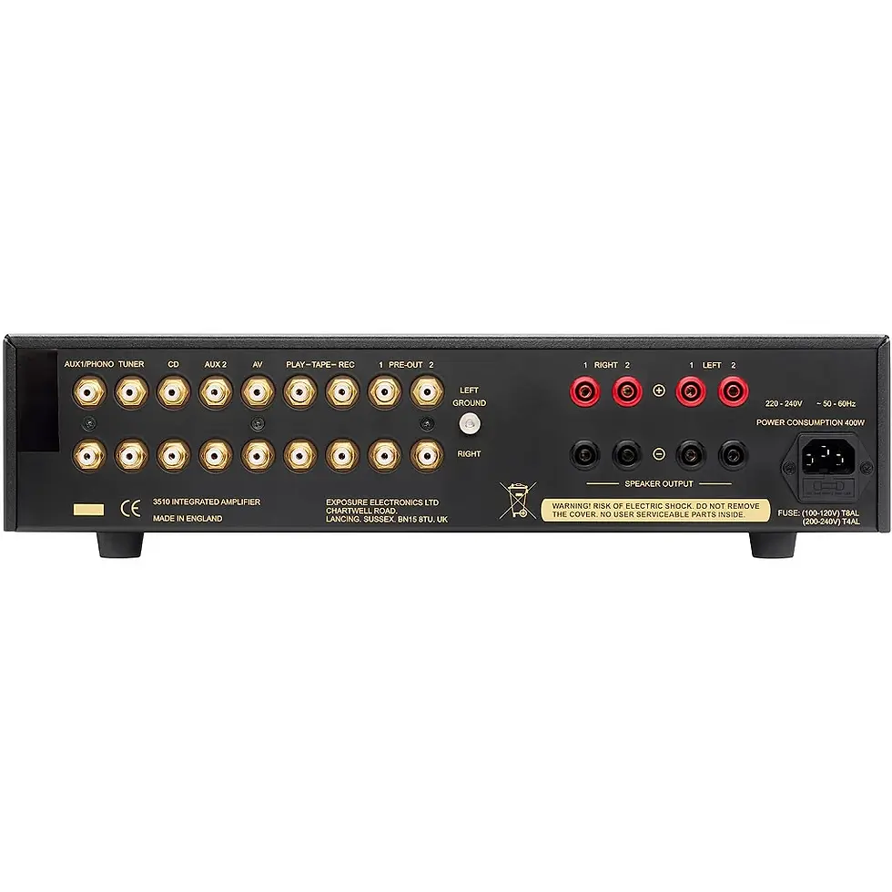 Thumbnail: Exposure 3510 Series Integrated Amplifier